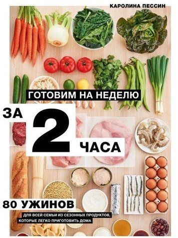 Готовим на неделю за 2 часа. 80 ужинов для всей семьи, которые легко приготовить дома